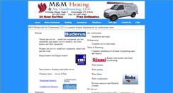 Desktop Screenshot of mmheating1.com